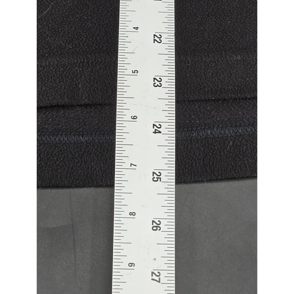 Patagonia Fleece Women's Sz XS Black 1/4 Zip Pullover Micro D-Luxe USA - Picture 5 of 7